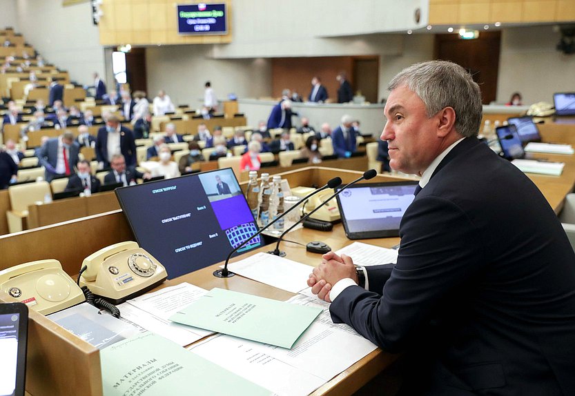 Председатель Государственной Думы Вячеслав Володин