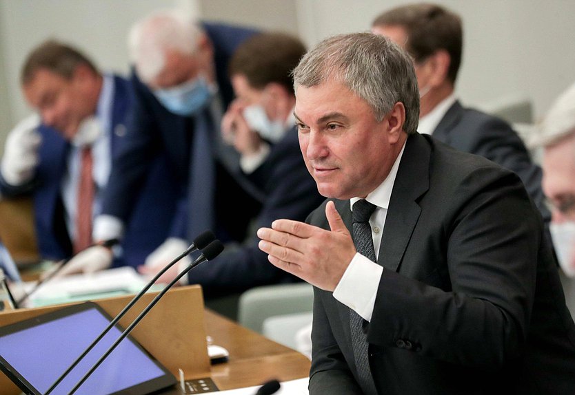 Председатель Государственной Думы Вячеслав Володин