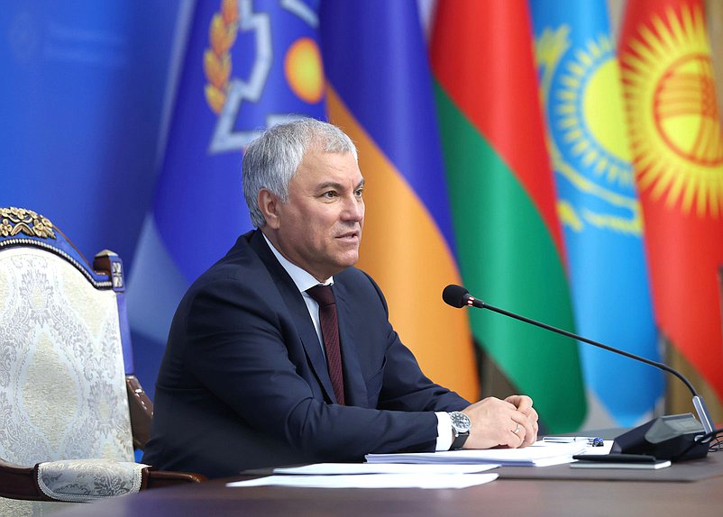 El jefe de la Duma Estatal, Vyacheslav Volodin