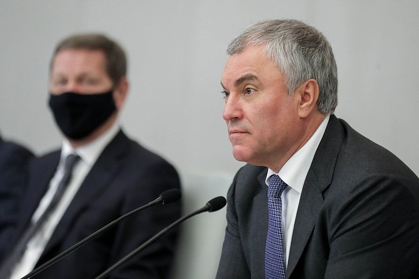 Председатель Государственной Думы Вячеслав Володин