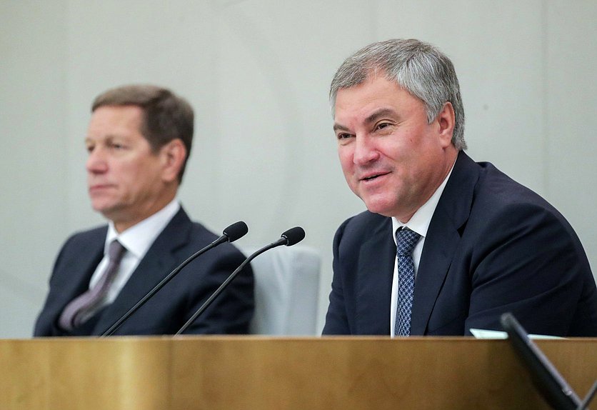 Председатель Государственной Думы Вячеслав Володин