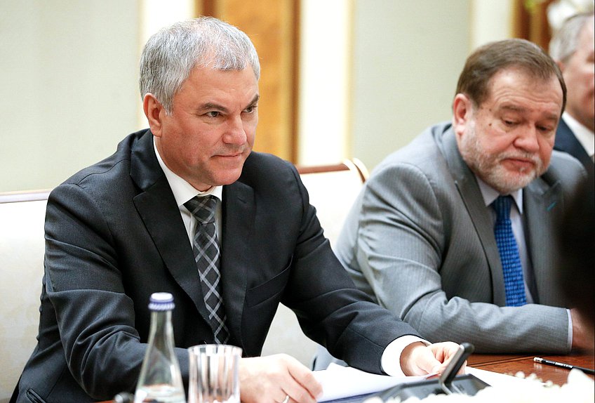 Председатель Государственной Думы Вячеслав Володин