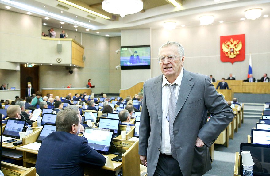Руководитель фракции ЛДПР Владимир Жириновский