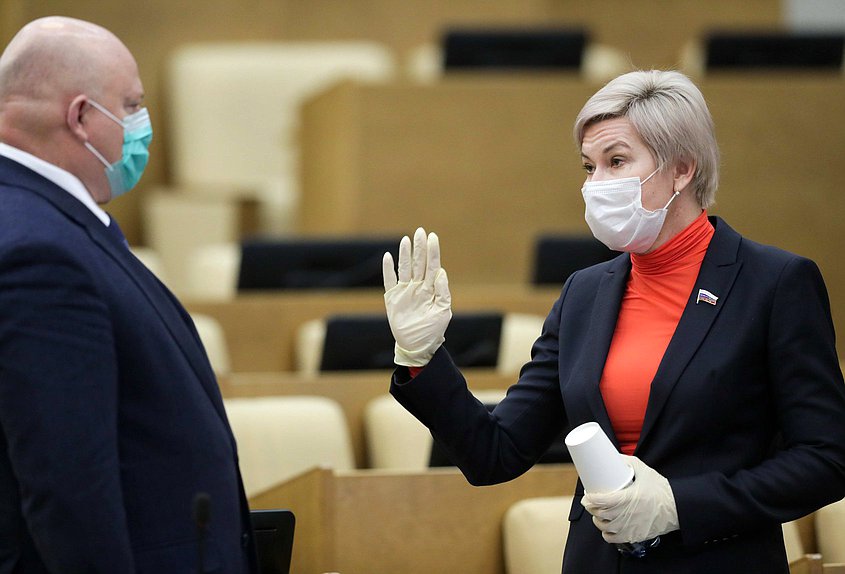 Член Комитета по труду, социальной политике и делам ветеранов Ольга Павлова