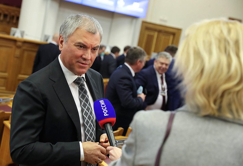 Председатель Государственной Думы Вячеслав Володин