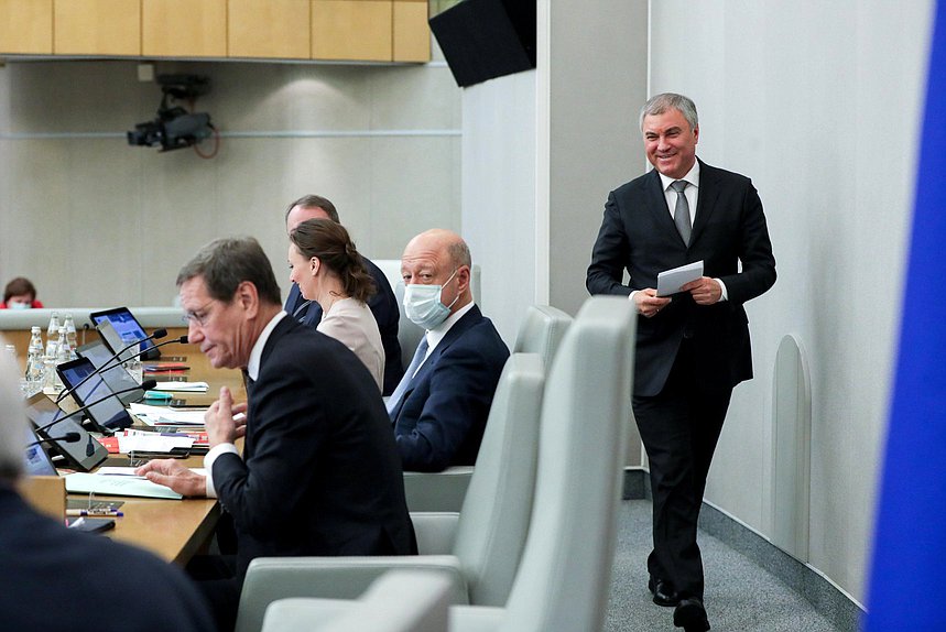 Председатель Государственной Думы Вячеслав Володин