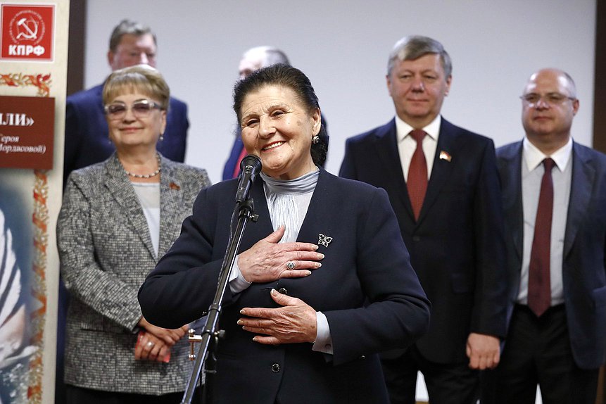 Открытие выставки «Голос русской земли» (к 110-летию со дня рождения М.Н.Мордасовой)