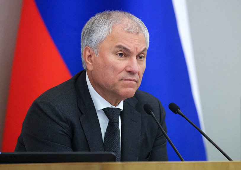 Председатель Государственной Думы Вячеслав Володин