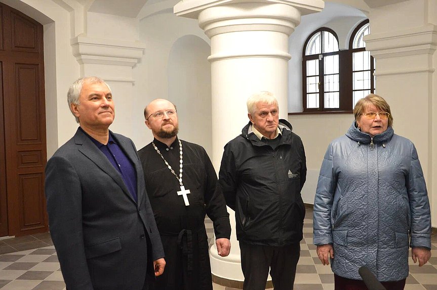 Рабочая поездка Председателя ГД Вячеслава Володина в Смоленскую область
