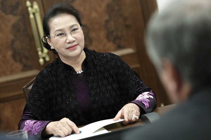 Chairwoman of the National Assembly of Vietnam Nguyễn Thị Kim Ngân