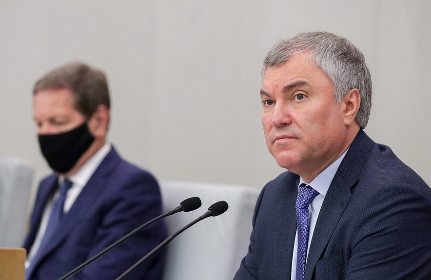 Председатель Государственной Думы Вячеслав Володин