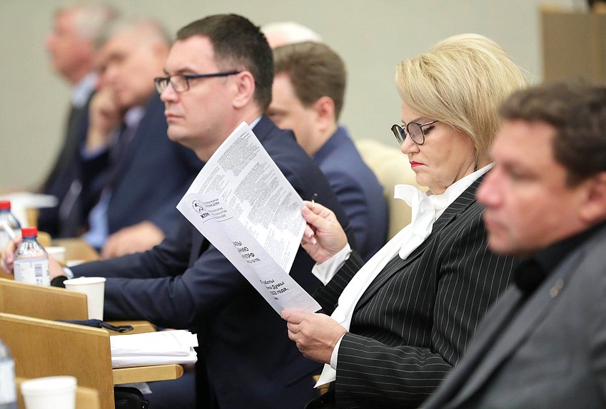 Председатель Комитета по делам семьи, женщин и детей Нина Останина