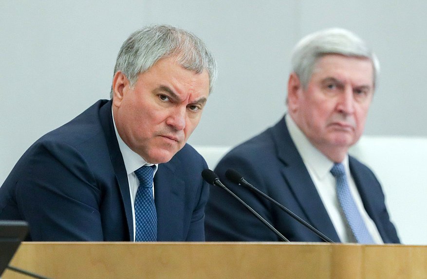 Председатель Государственной Думы Вячеслав Володин