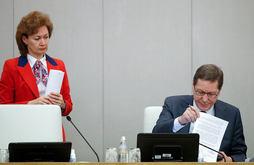 Первый заместитель Председателя Государственной Думы Александр Жуков