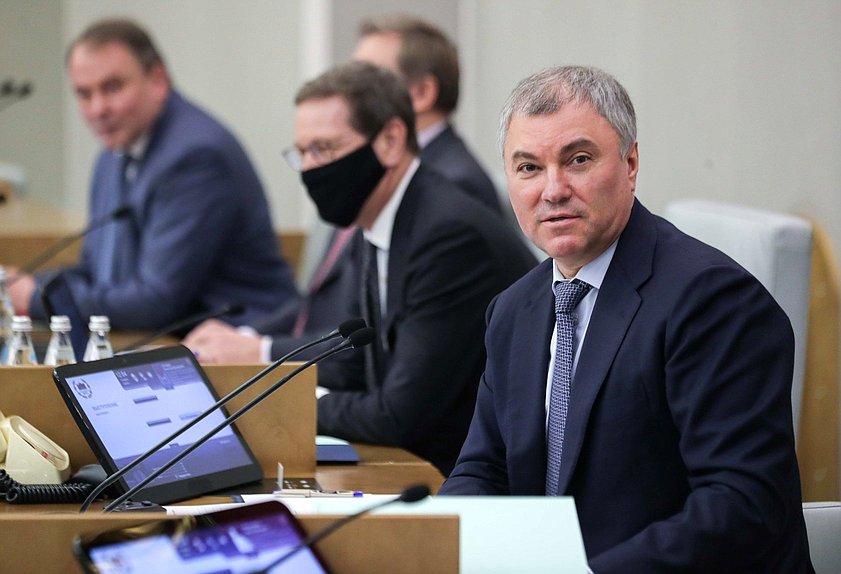 Председатель Государственной Думы Вячеслав Володин