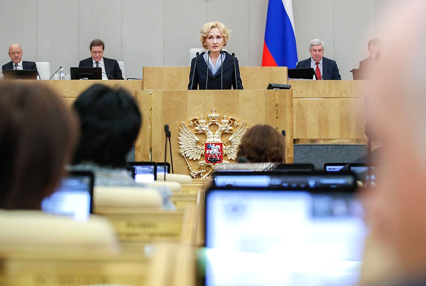 Заместитель Председателя Государственной Думы Ирина Яровая