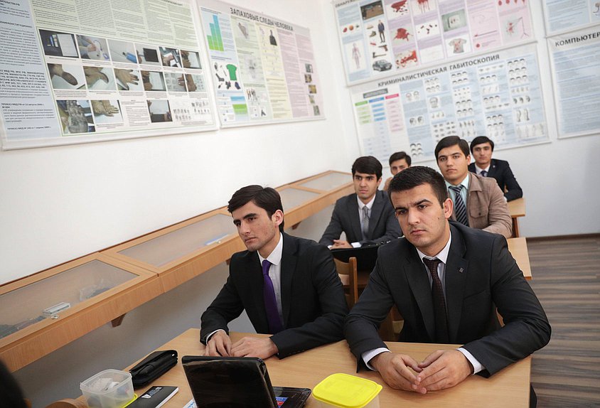 Chairman of the State Duma Viacheslav Volodin visited the Russian-Tajik Slavonic University