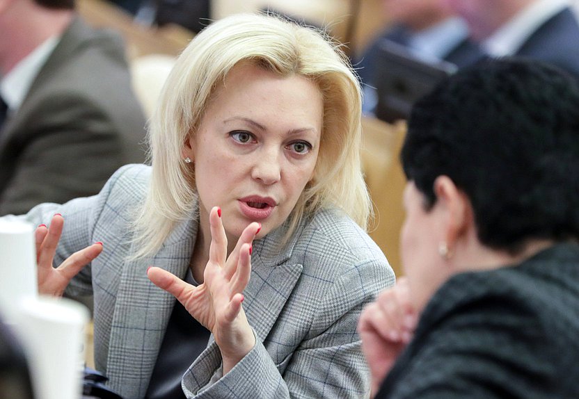 Председатель Комитета по развитию гражданского общества, вопросам общественных и религиозных объединений Ольга Тимофеева