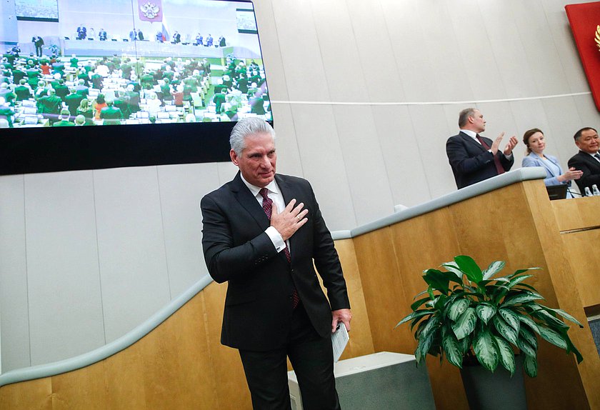 Президент Республики Куба Мигель Диас-Канель Бермудес