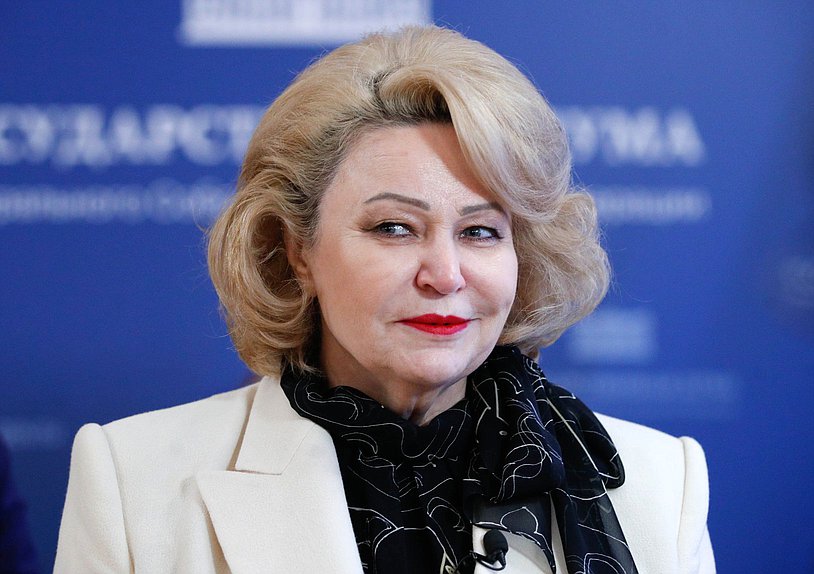 Председатель Комитета по вопросам семьи, женщин и детей Нина Останина