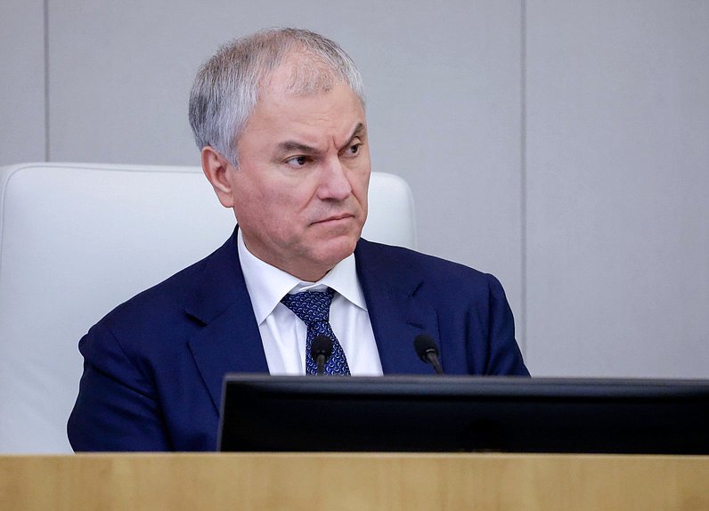 Председатель Государственной Думы Вячеслав Володин