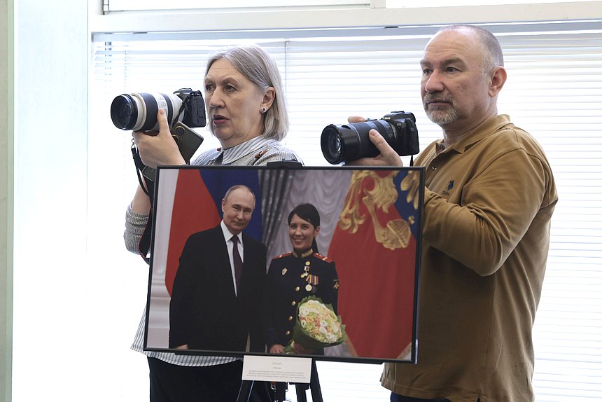Открытие выставки «Следственный комитет России в условиях специальной военной операции»