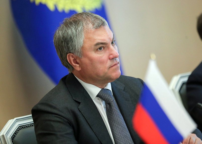Chairman of the State Duma Viacheslav Volodin