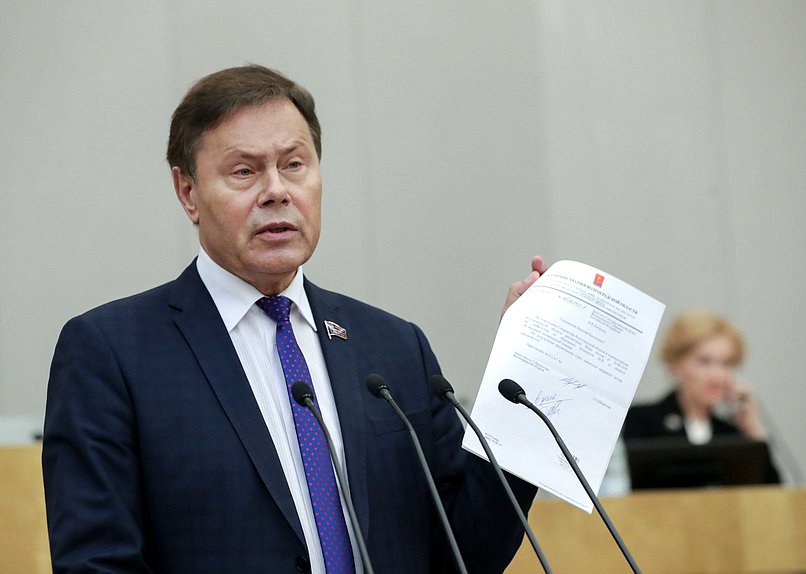 Первый заместитель председателя Комитета по экономической политике, промышленности, инновационному развитию и предпринимательству Николай Арефьев