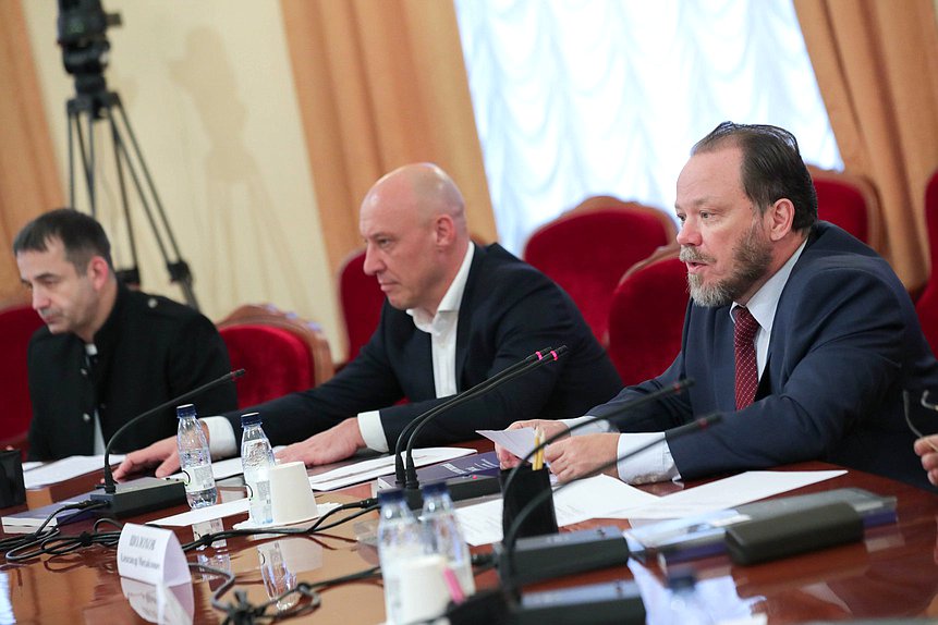 Первый заместитель Председателя Комитета по культуре Александр Шолохов