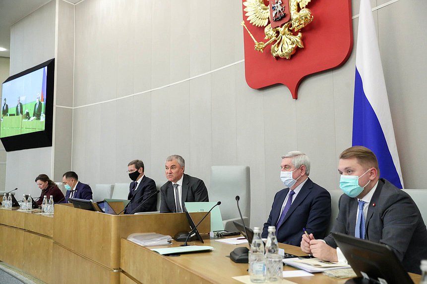 Председатель Государственной Думы Вячеслав Володин