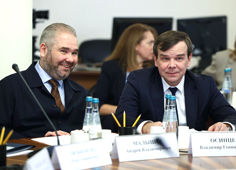 Заместители Министра культуры РФ Андрей Малышев и Владимир Осинцев