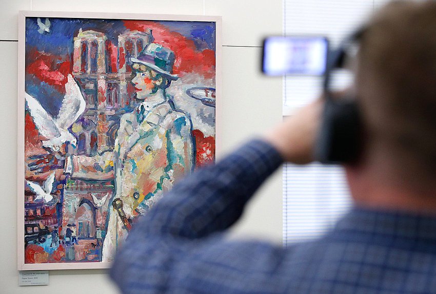 Открытие выставки «Есенин. Бесконечная легенда», приуроченной к 125-летию со дня рождения Сергея Есенина