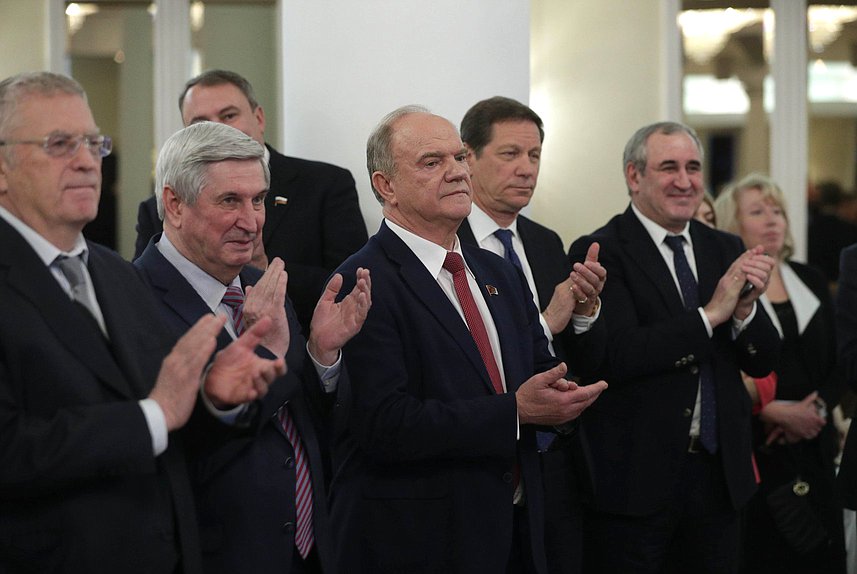 Встреча Председателя Государственной Думы с представителями прессы, посвященная Дню российской печати