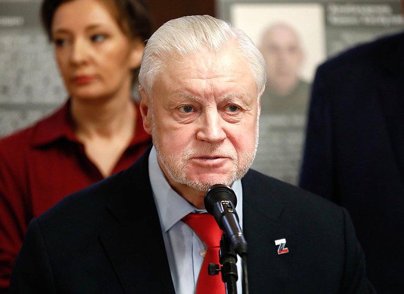 Руководитель фракции "Справедливая Россия - За правду" Сергей Миронов