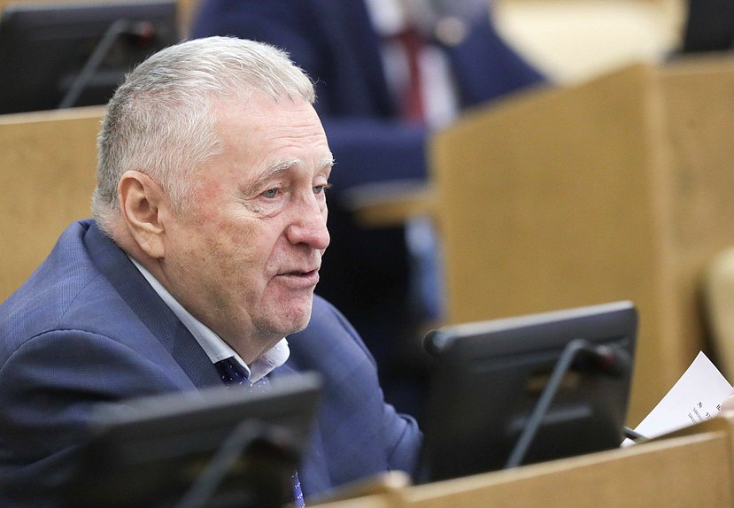 Руководитель фракции ЛДПР Владимир Жириновский