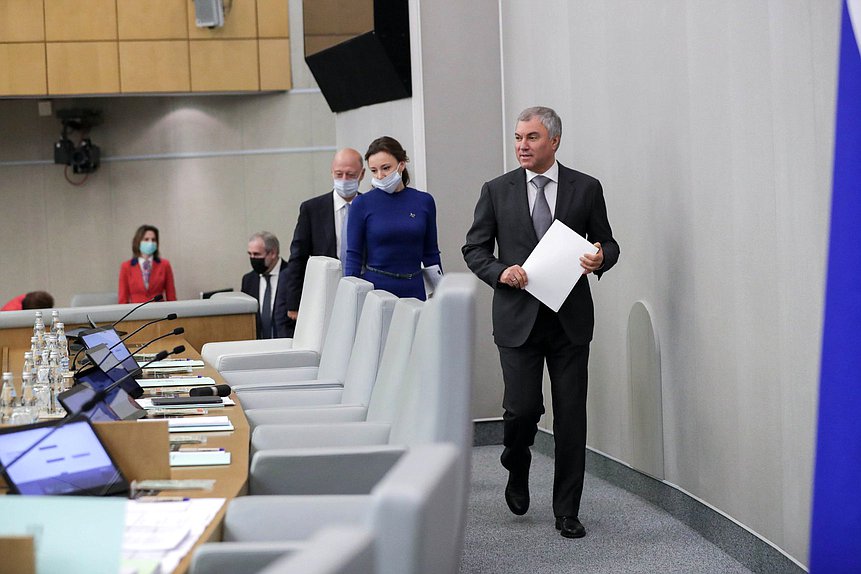 Председатель Государственной Думы Вячеслав Володин