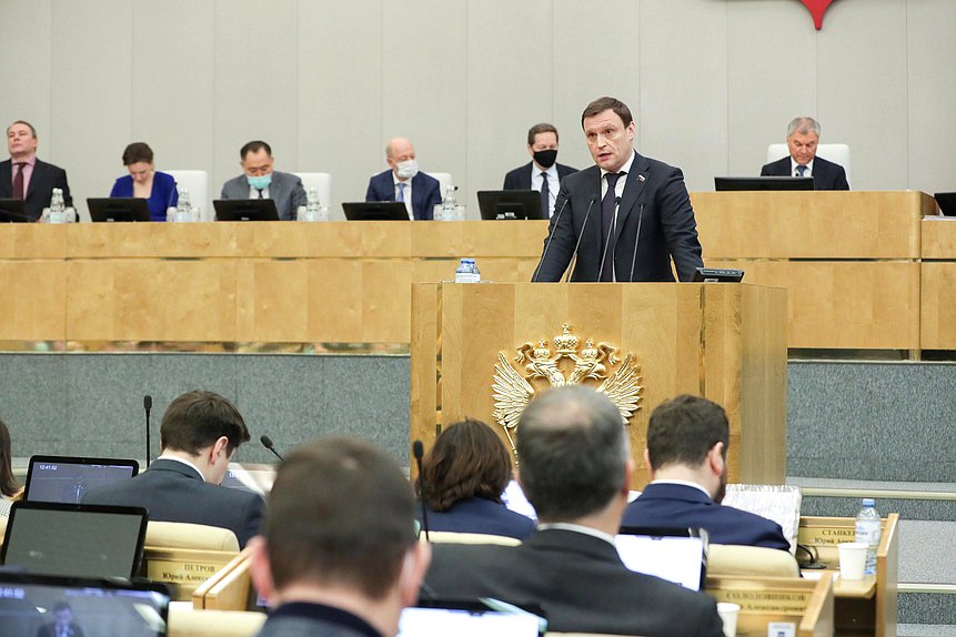 Председатель Комитета по строительству и жилищно-коммунальному хозяйству Сергей Пахомов