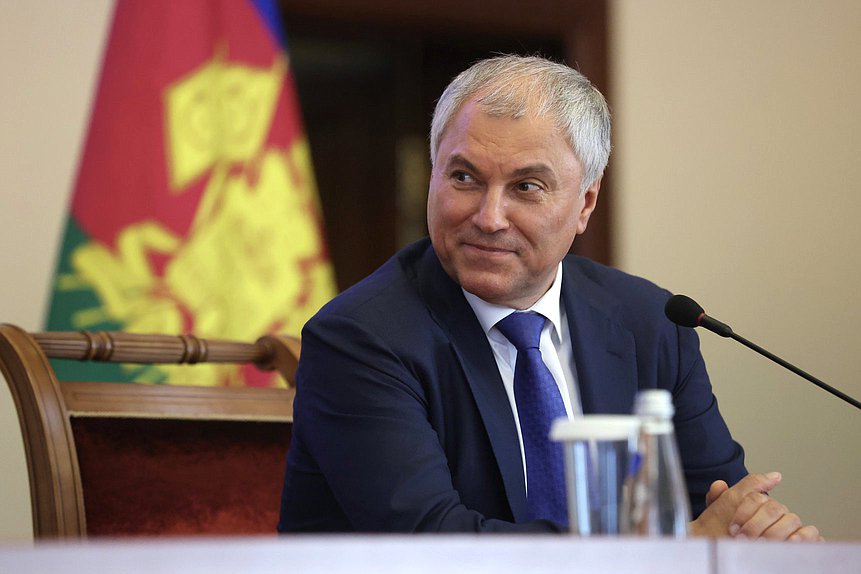 Председатель Государственной Думы Вячеслав Володин