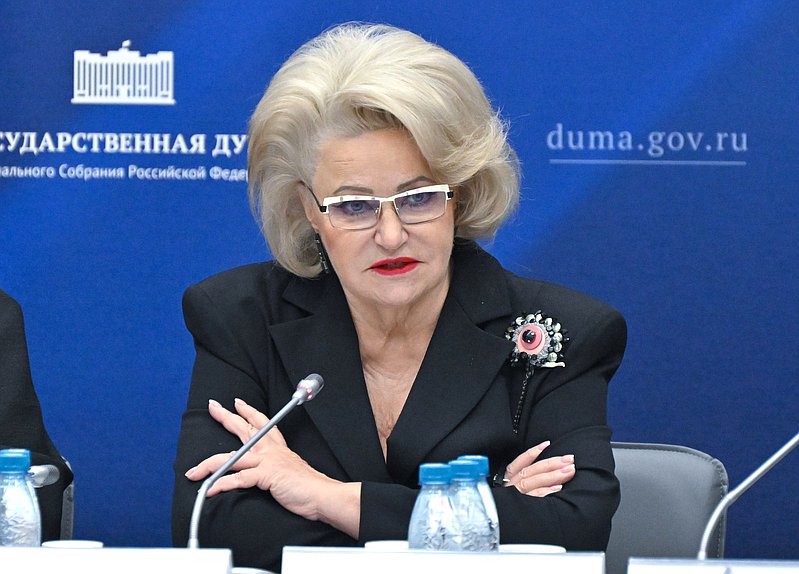 Председатель Комитета по защите семьи, вопросам отцовства, материнства и детства Нина Останина