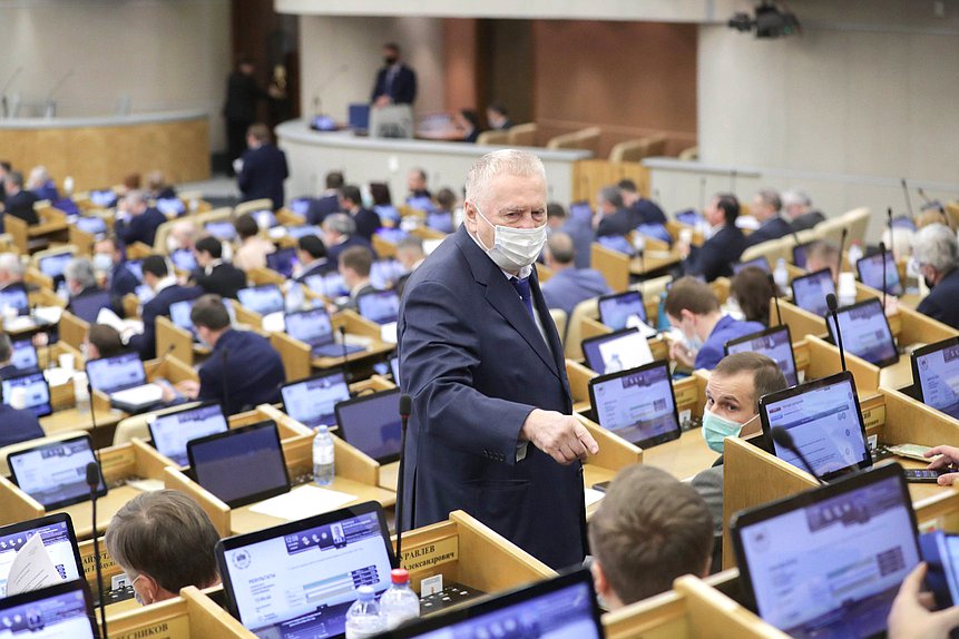 Руководитель фракции ЛДПР Владимир Жириновский