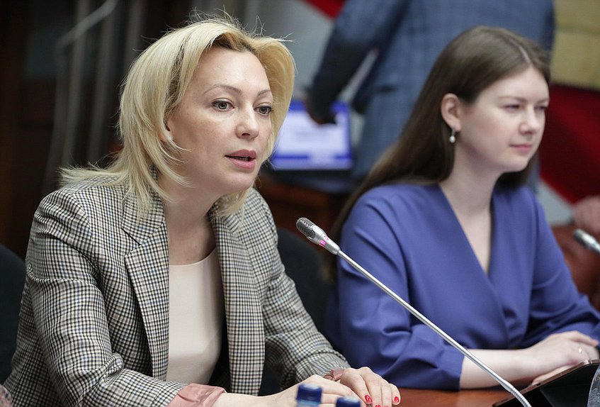 Председатель Комитета по развитию гражданского общества, вопросам общественных и религиозных объединений Ольга Тимофеева