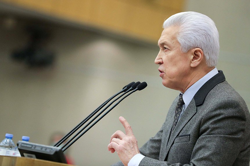 Руководитель фракции «Единая Россия» Владимир Васильев