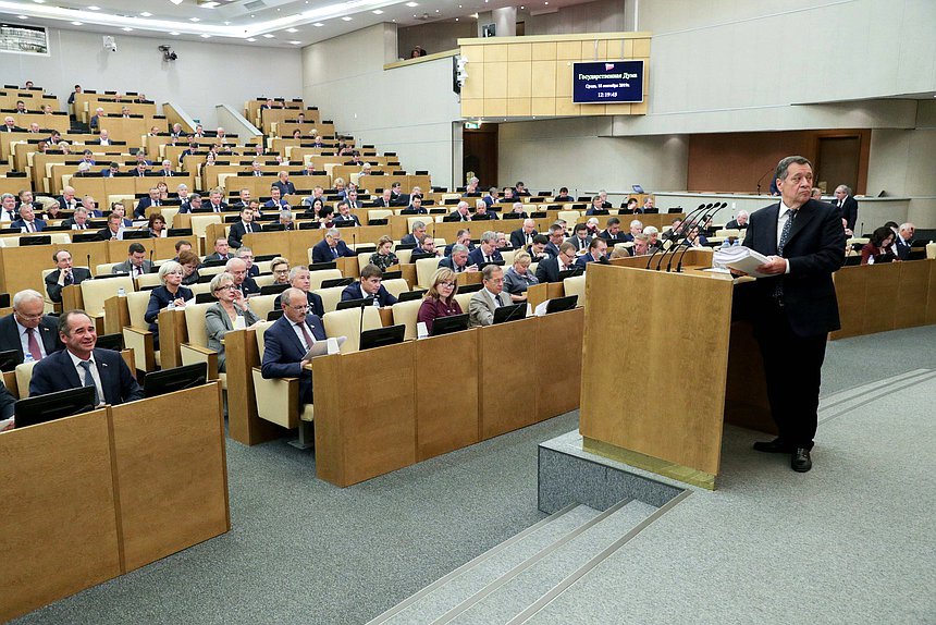 Председатель Комитета по бюджету и налогам Андрей Макаров