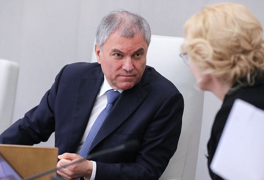 Председатель Государственной Думы Вячеслав Володин