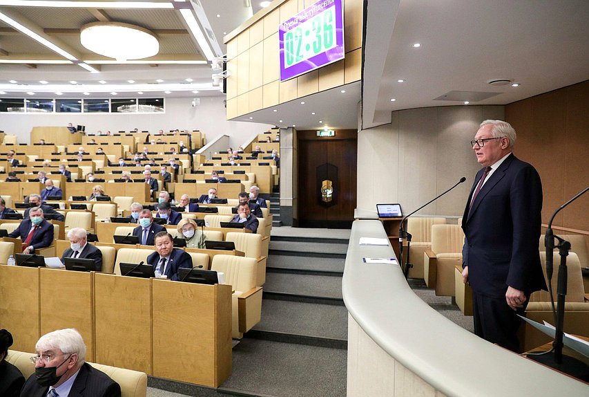 Заместитель Министра иностранных дел РФ Сергей Рябков