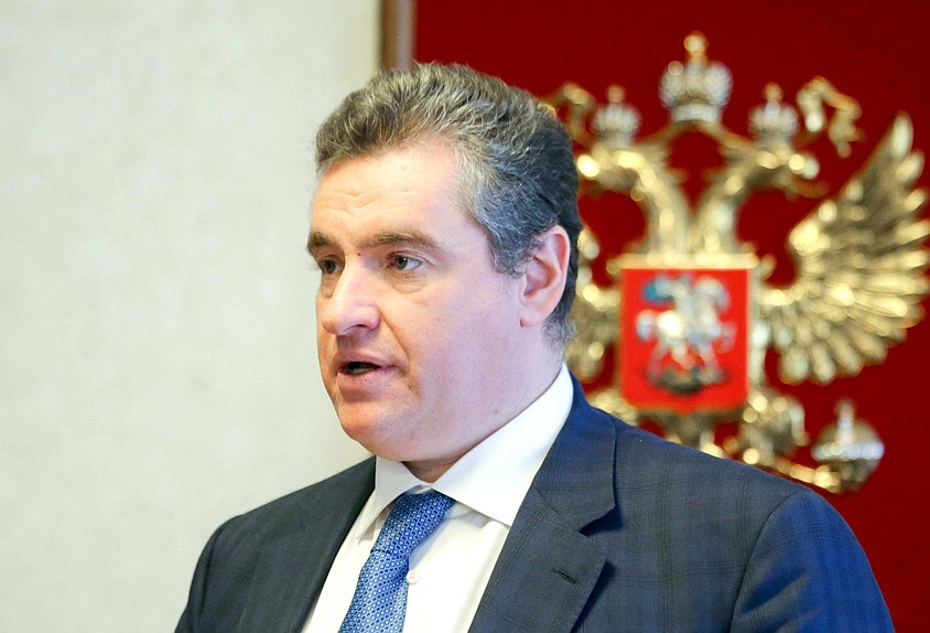 Председатель Комитета по международным делам Леонид Слуцкий