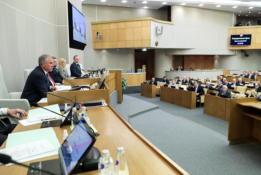 Председатель Государственной Думы Вячеслав Володин