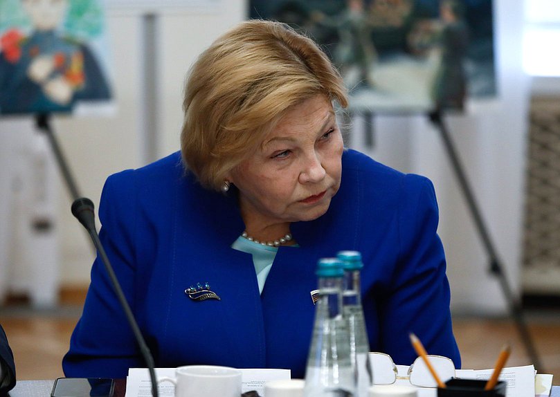 Первый заместитель Председателя Комитета по культуре Елена Драпеко