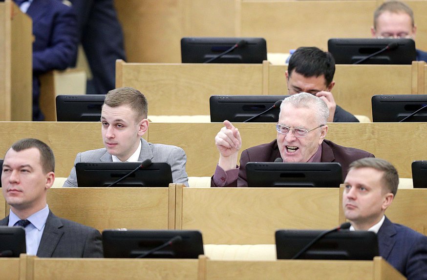 Руководитель фракции ЛДПР Владимир Жириновский
