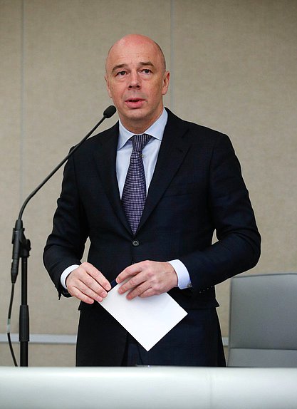 Министр финансов РФ Антон Силуанов
